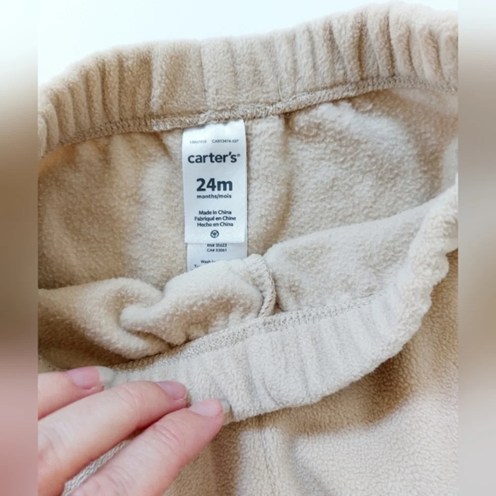 2pc‎ Lion Plush Fleece jacket & pants Size 24 Months Carter's Costume